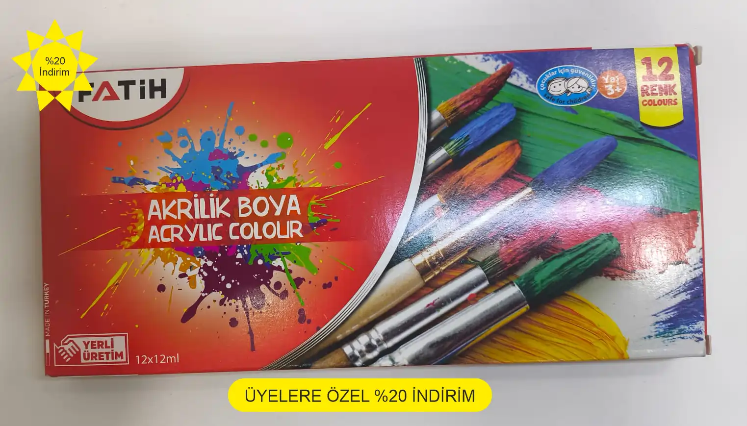 fatih akrilik boya