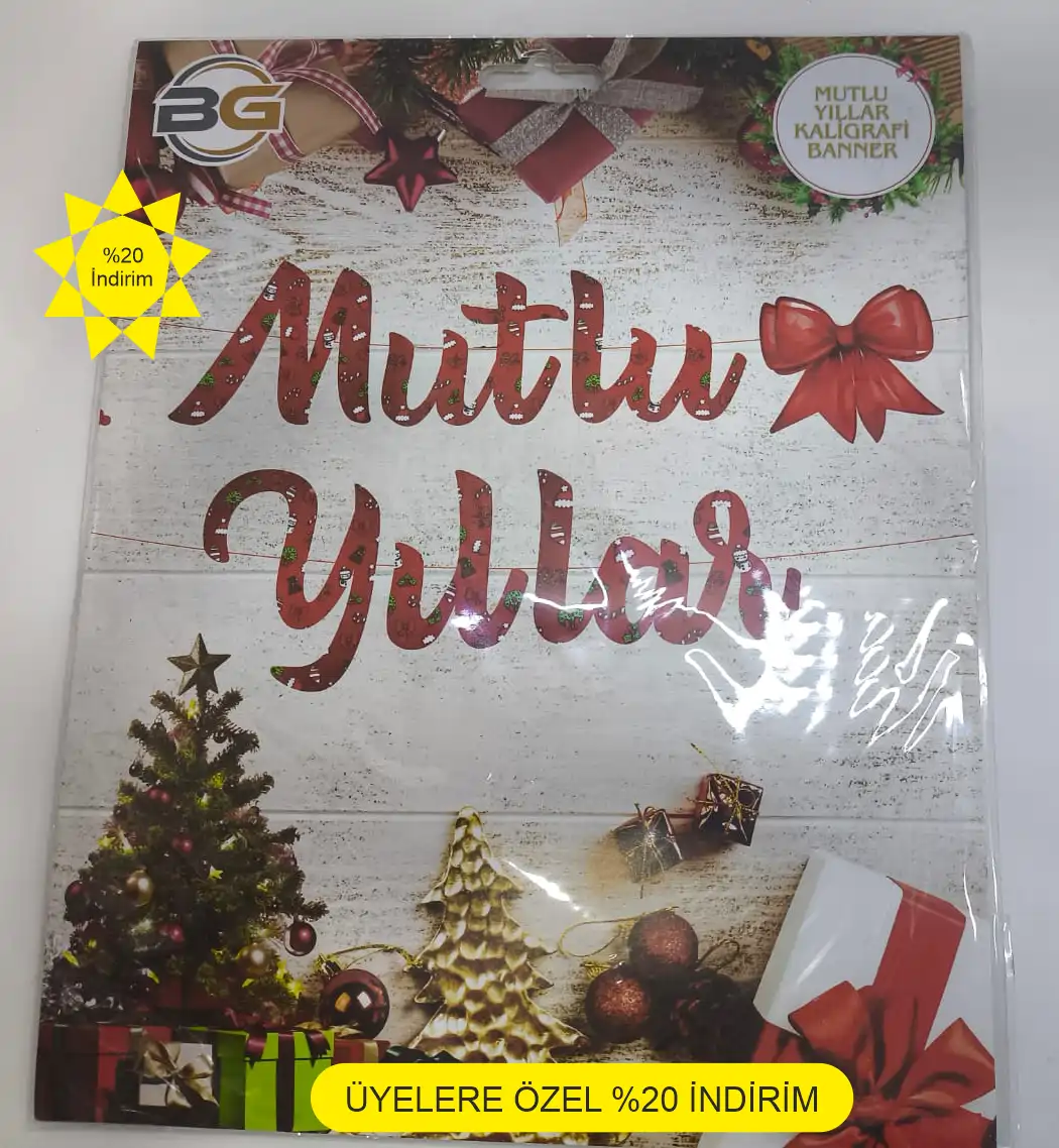 Mutlu yıllar süsü