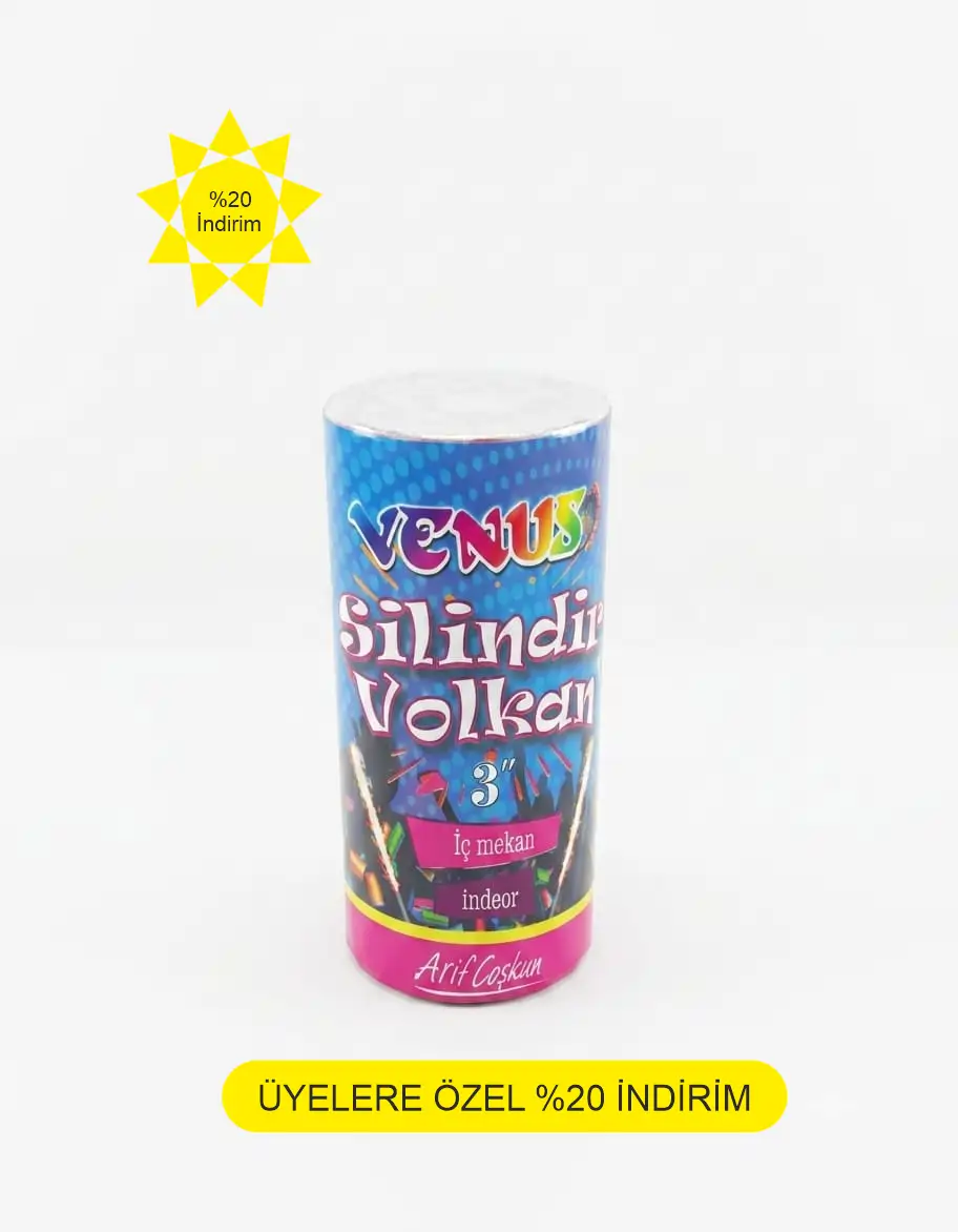 Venüs Silindir volkan iç mekan